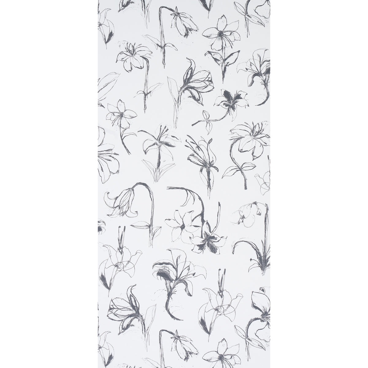 Close Your Eyes And Remember Slate wallpaper by Schumacher, 5014082 — view 2 - Schumacher Wallpaper