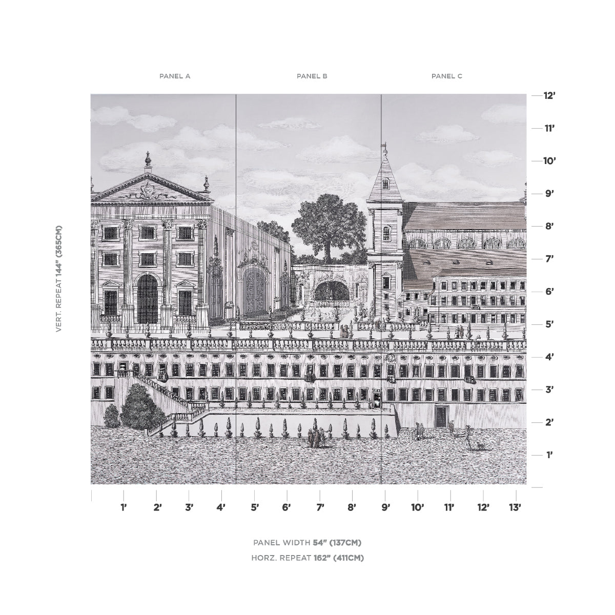 PIAZZA-FIRENZE-PANEL-SET-GRISAILLE-SCHUMACHER-5014301