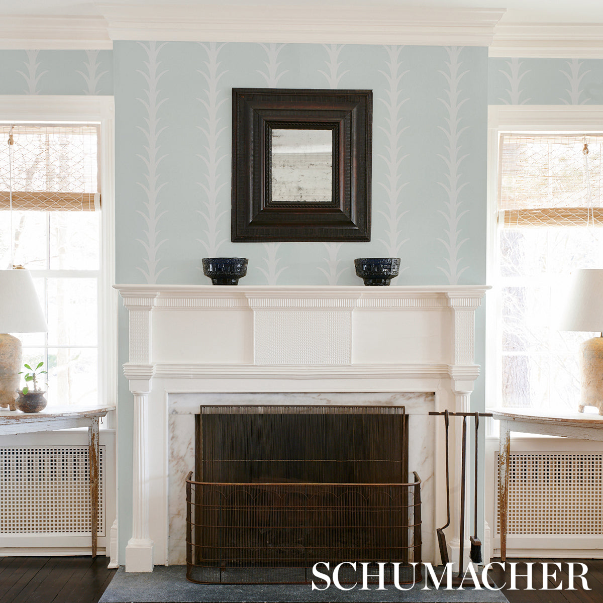 ACANTHUS-STRIPE-IVORY-ON-MINERAL-SCHUMACHER-5014770