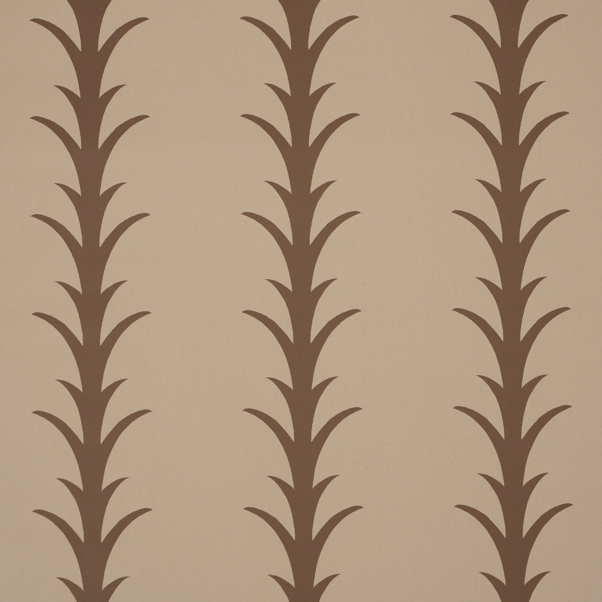 ACANTHUS-STRIPE-BROWN-ON-BEIGE-SCHUMACHER-5014774