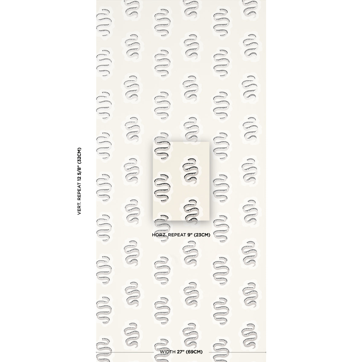 Elsa Sandstone wallpaper by Schumacher, 5014811 — view 2 - Schumacher Wallpaper