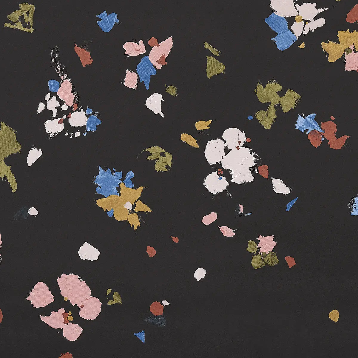 Fairfarren - Dark Multi - Schumacher 5014883 Wallcovering - Schumacher Wallpaper