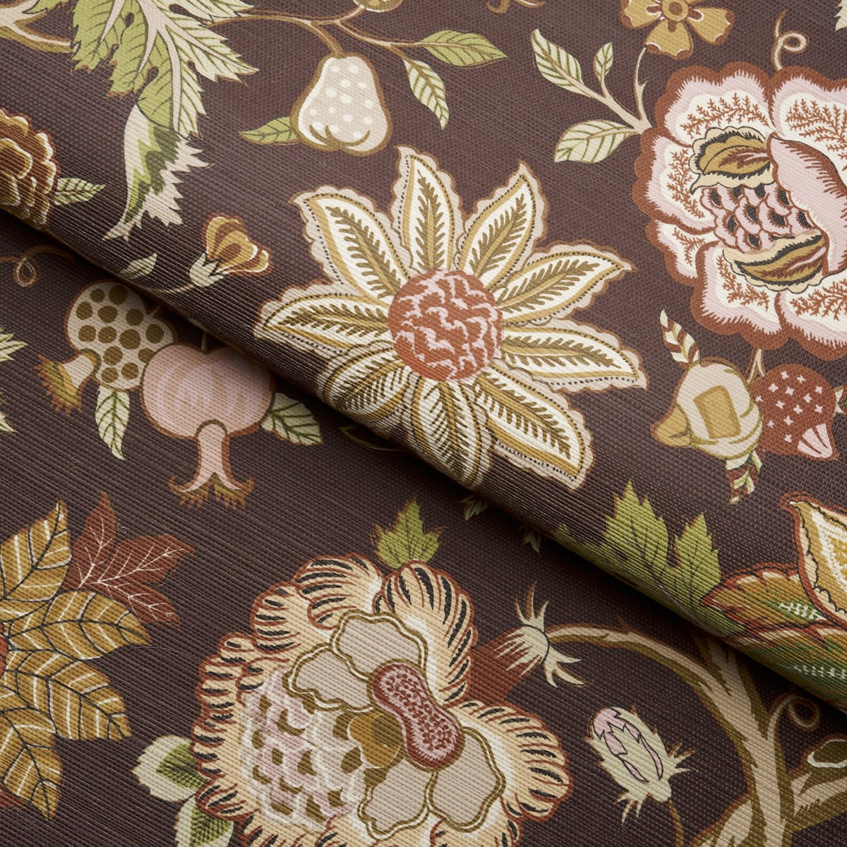Darsy Tree Of Life Sisal Sepia wallpaper by Schumacher, 5015640 — view 5 - Schumacher Papel pintado
