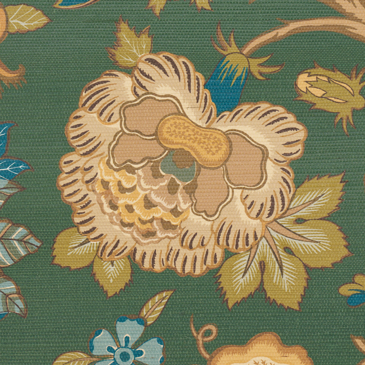 Darsy Tree Of Life Sisal Juniper wallpaper by Schumacher, 5015641 — view 3 - Schumacher Papel pintado