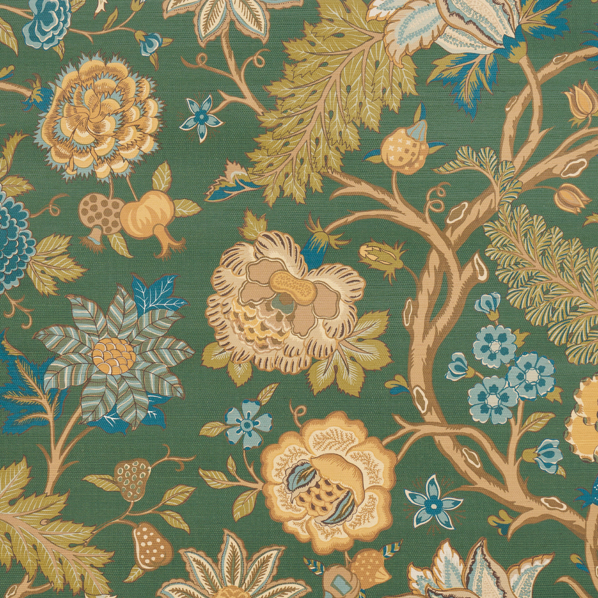 Darsy Tree Of Life Sisal Juniper wallpaper by Schumacher, 5015641 - Schumacher Papel pintado