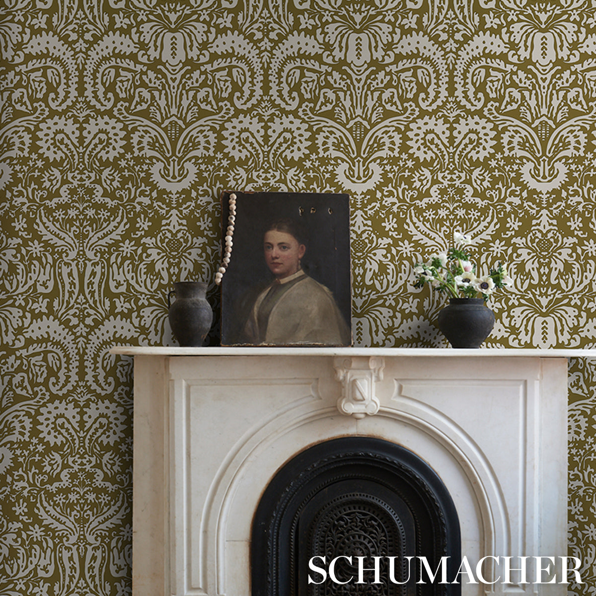 SUFFOLK-DAMASK-OLIVE-SCHUMACHER-5016242