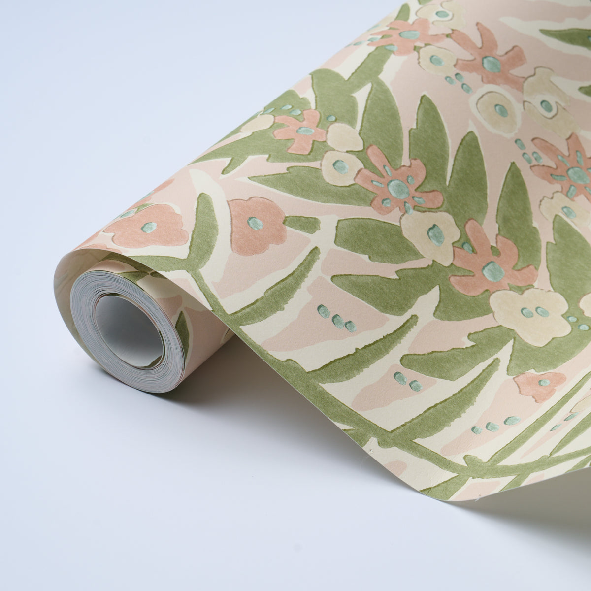 Ashbee Botanical Petal wallpaper by Schumacher, 5016252 — view 4 - Schumacher Wallpaper