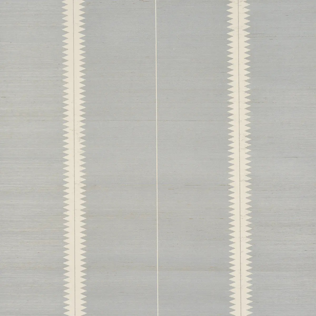 Bristle Stripe Sisal - Mineral - Schumacher 5016740 Wallcovering - Schumacher Wallpaper