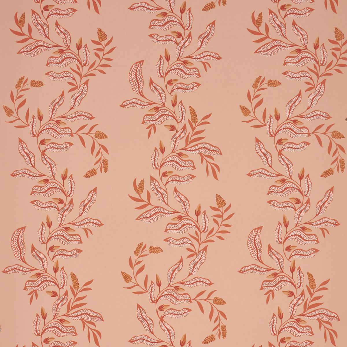 Vagary Vines - Papaya - Schumacher 5016971 Wallcovering