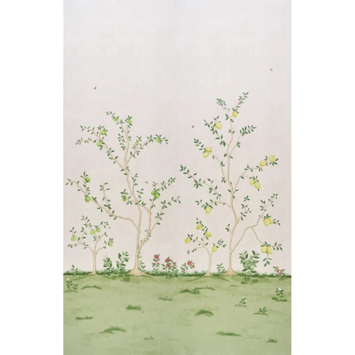 Citrus Blossom 2 Panel Set - Blush - Schumacher 5017161 Wallcovering - Schumacher Wallpaper
