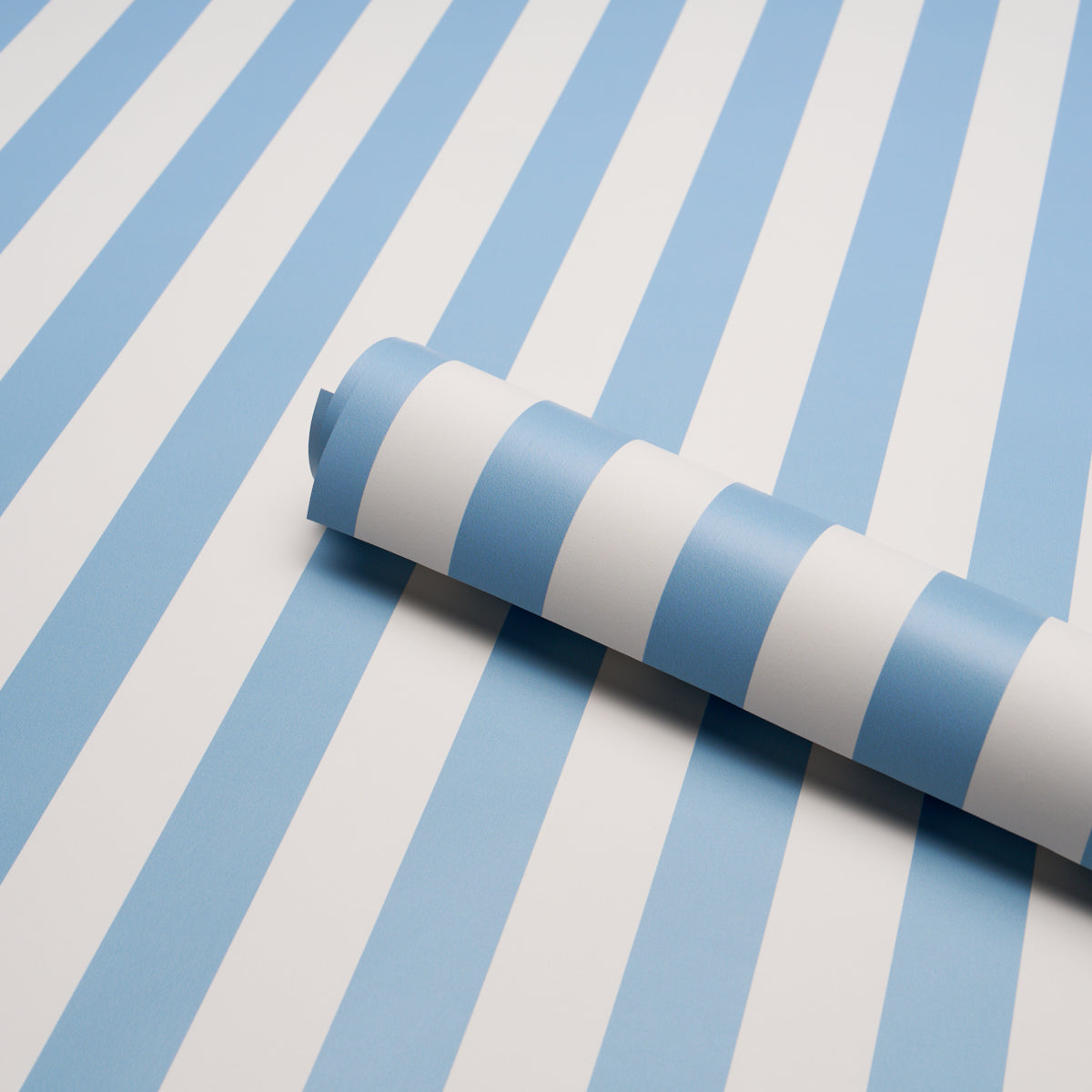 Emma Stripe - Delft - Schumacher 5017226 Wallpaper - Schumacher Wallpaper