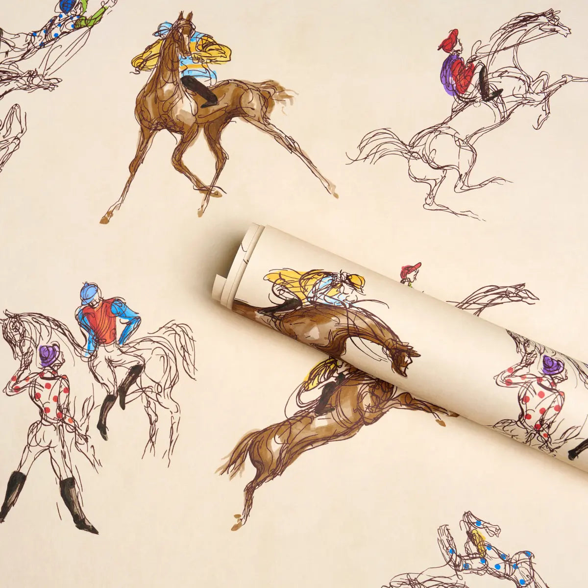 Tanbark Multi - Multi- Schumacher 5017400 Wallcovering