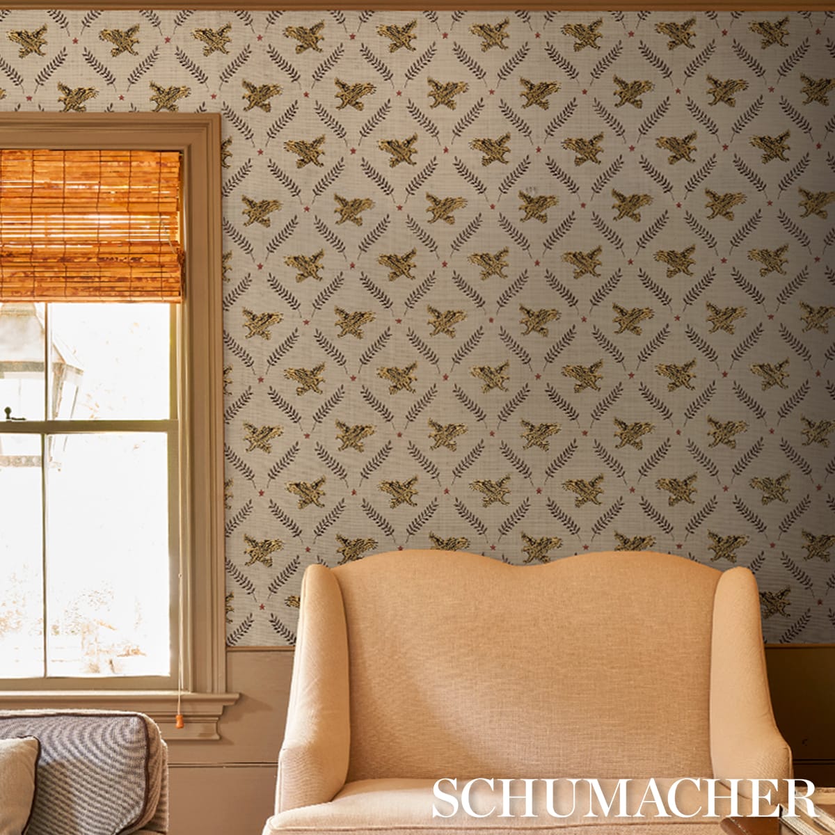 LOLAIRE-DOCUMENT-SCHUMACHER-5017741 - Schumacher Wallpaper