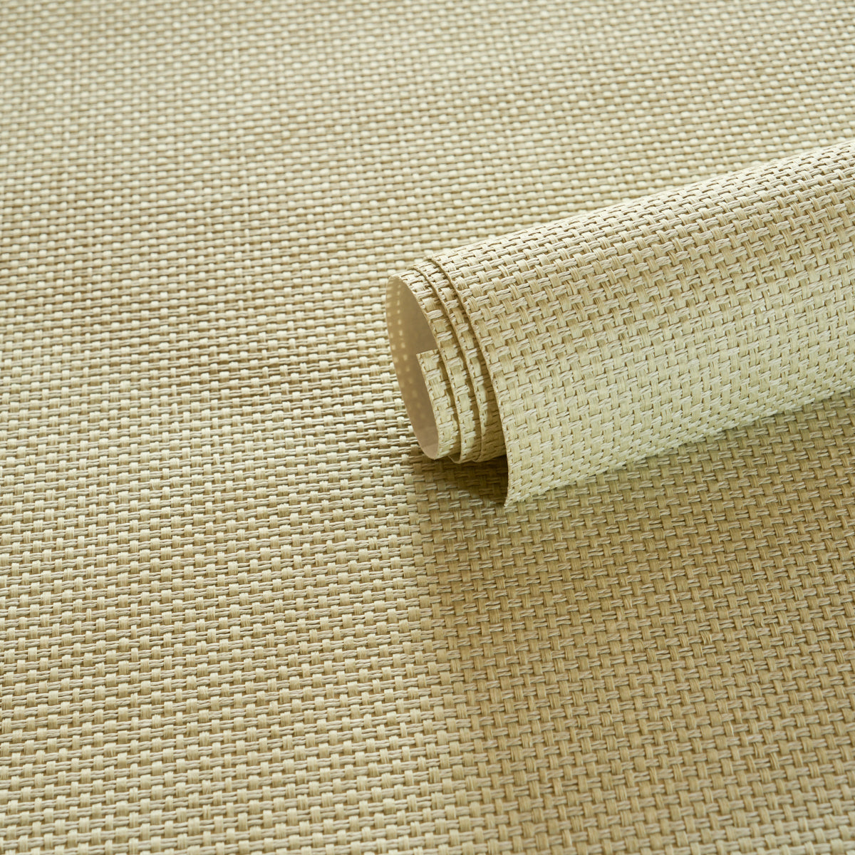 Gami Paperweave - Moss - Schumacher 5017802 Wallpaper - Schumacher Wallpaper