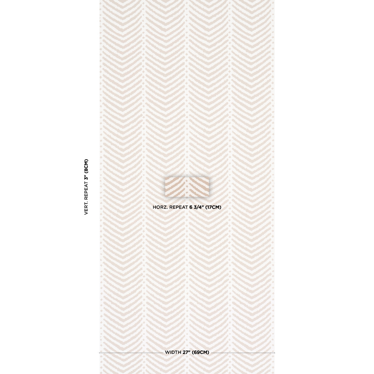 La Jolla - Neutral - Schumacher 5017900 Wallpaper - Schumacher Wallpaper