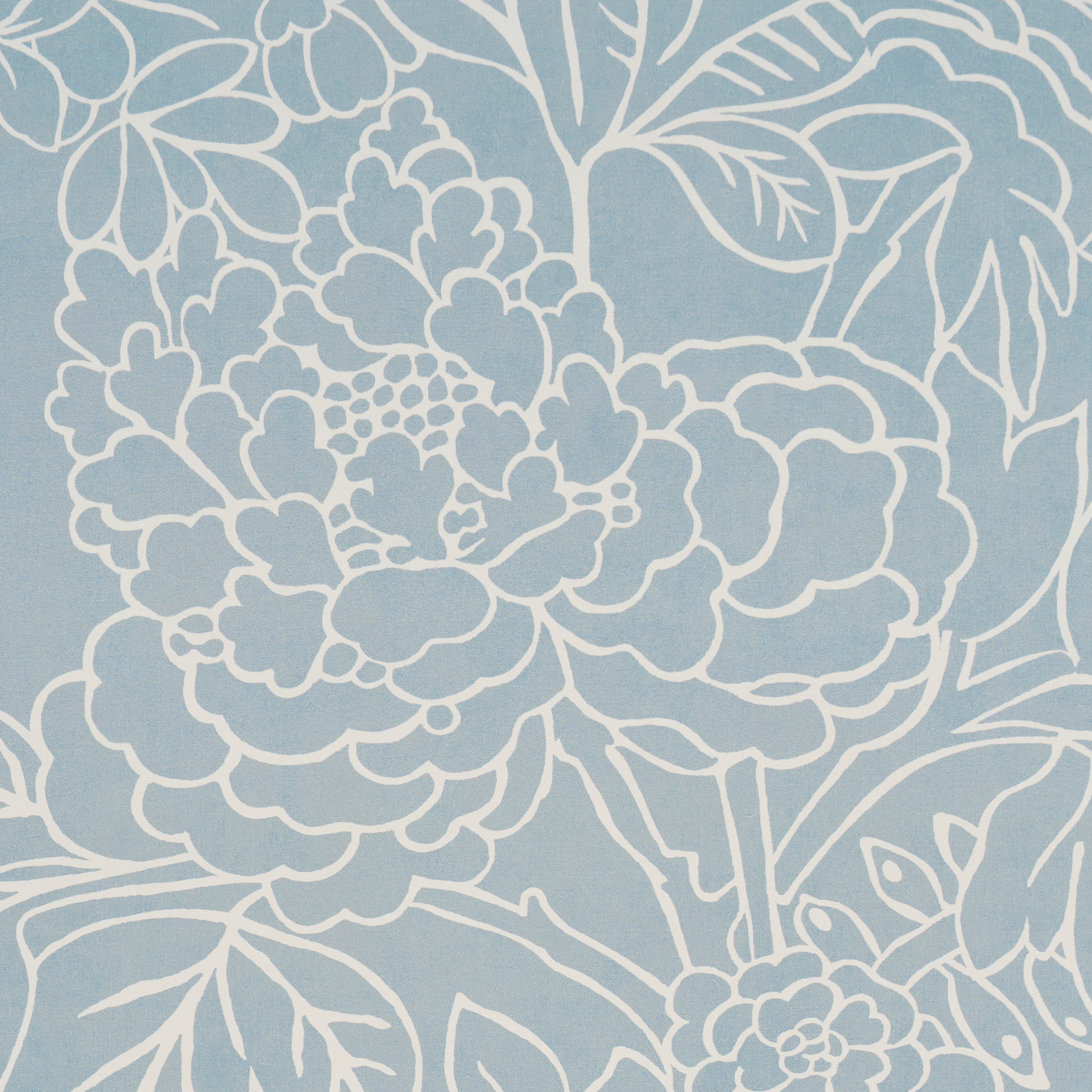 CHIANG-MAI-DRAGON-SILHOUETTE-CIEL-DE-PROVENCE-SCHUMACHER-5017920 - Schumacher Wallpaper