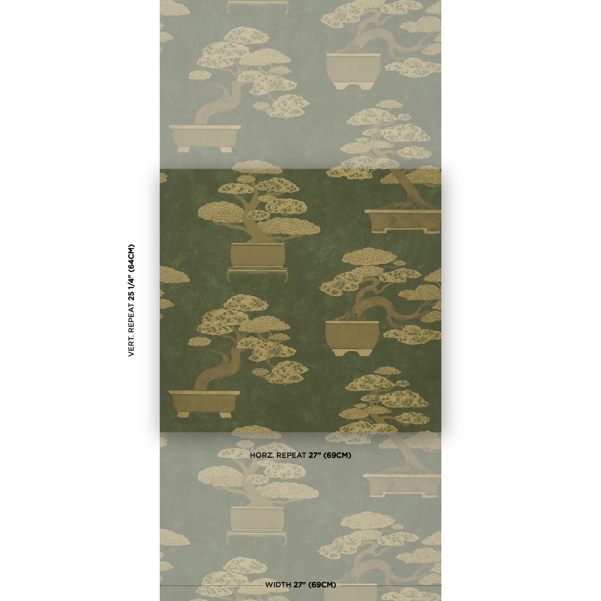 BONSAI-TREE-OLIVE-SCHUMACHER-5018000 - Schumacher Wallpaper