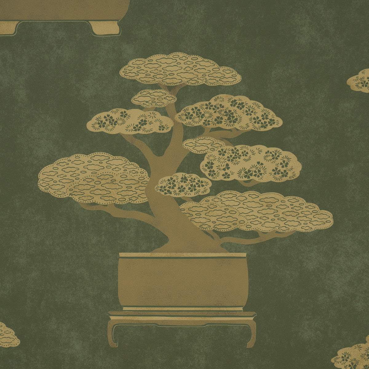 BONSAI-TREE-OLIVE-SCHUMACHER-5018000 - Schumacher Wallpaper