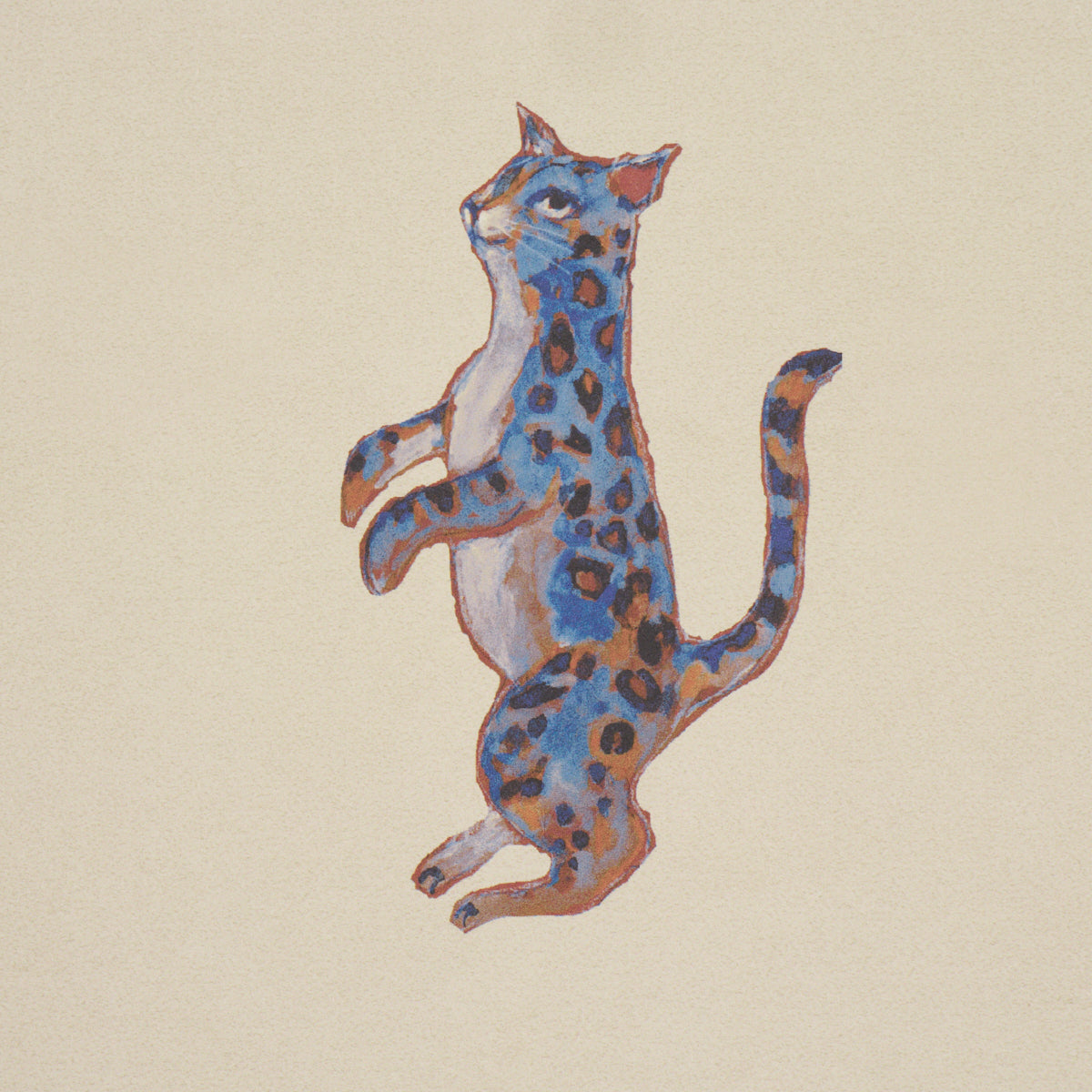 Cats - Cream - Schumacher 5018071 Wallpaper - Schumacher Wallpaper