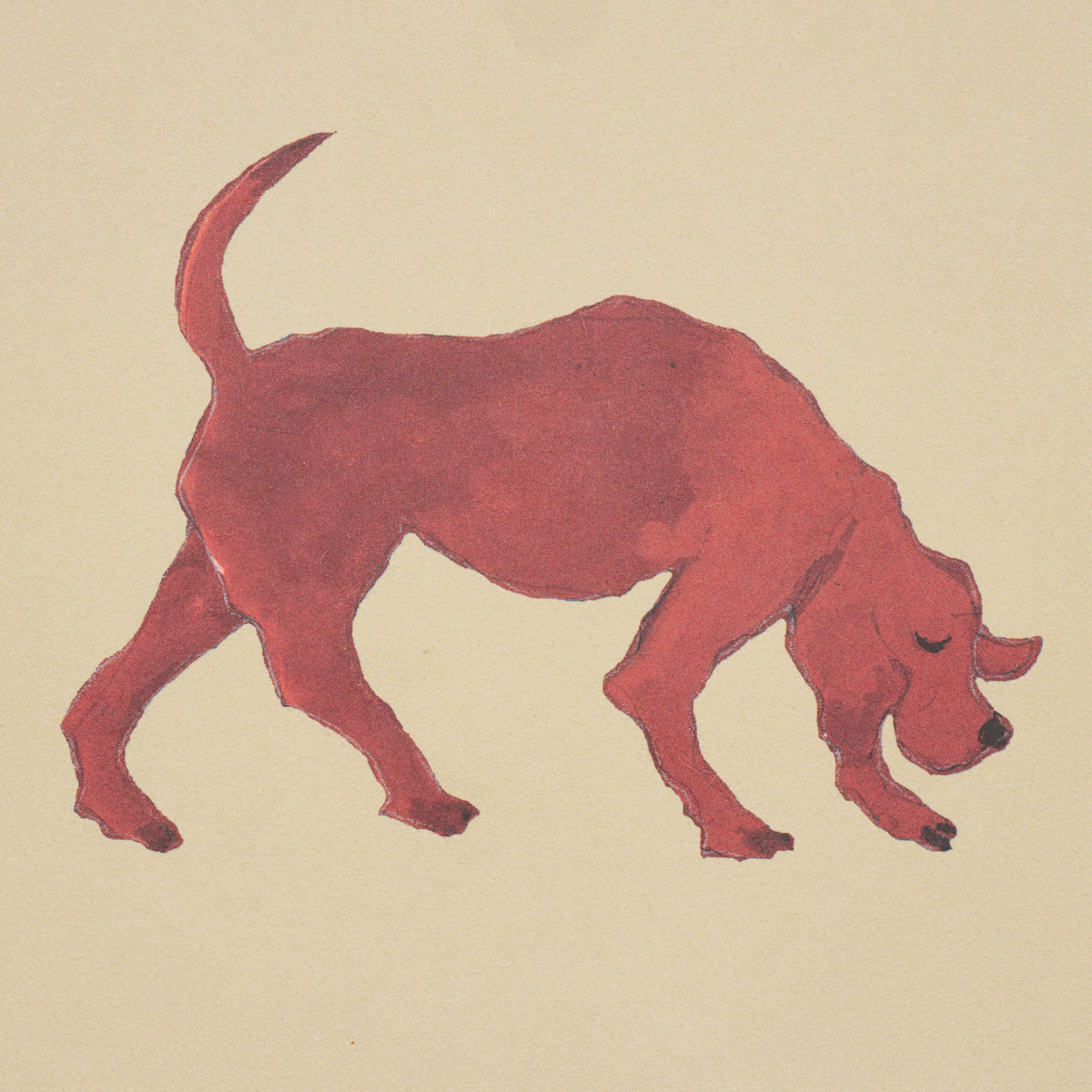 Dogs - Butter - Schumacher 5018080 Wallpaper - Schumacher Wallpaper