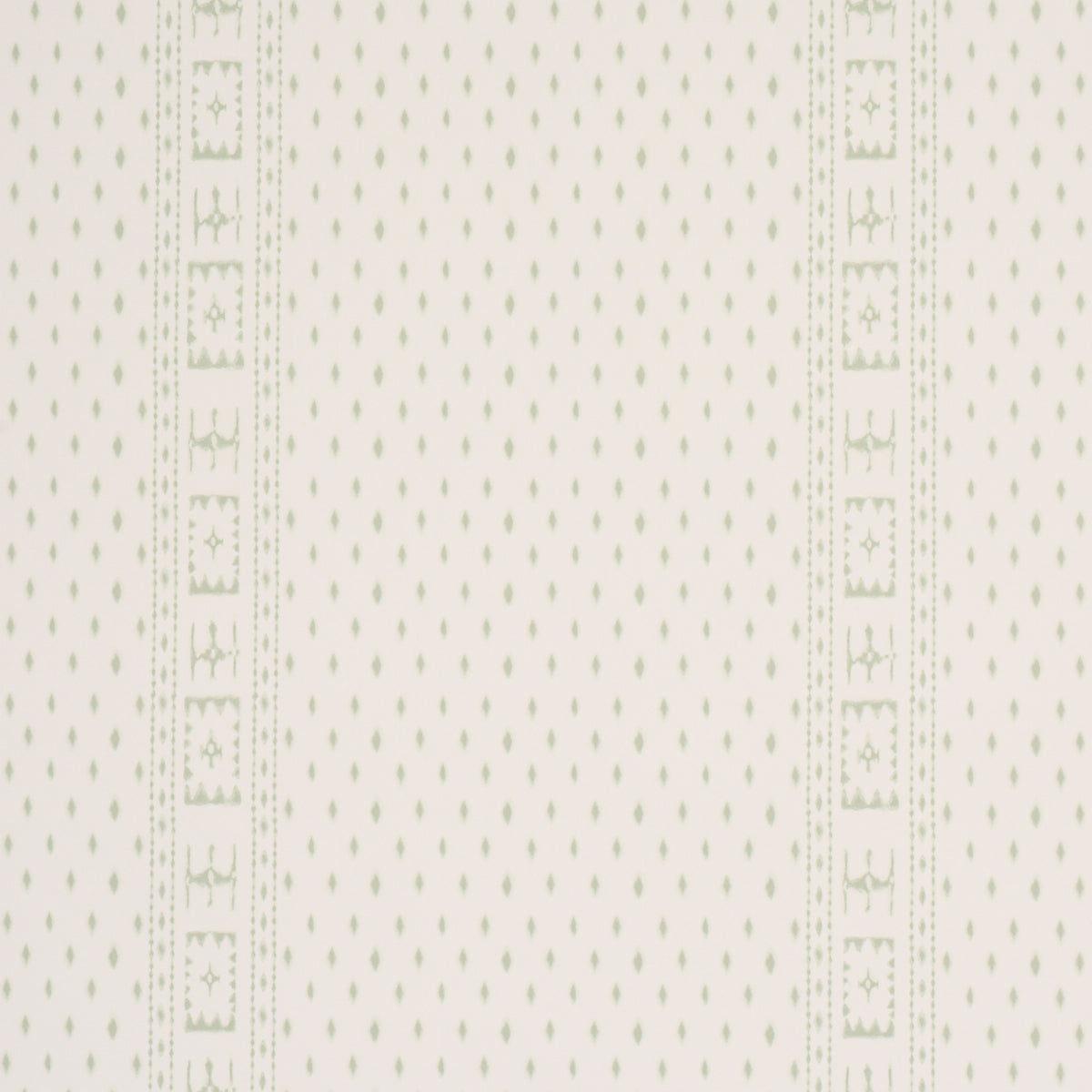 Indah Batik - Sage - Schumacher 5018240 Wallpaper - Schumacher Wallpaper
