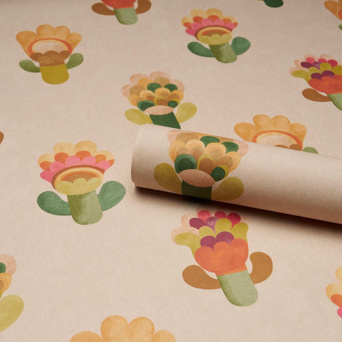 Le Jardin - Sun - Schumacher 5018271 Wallpaper - view 4 - Schumacher Wallpaper