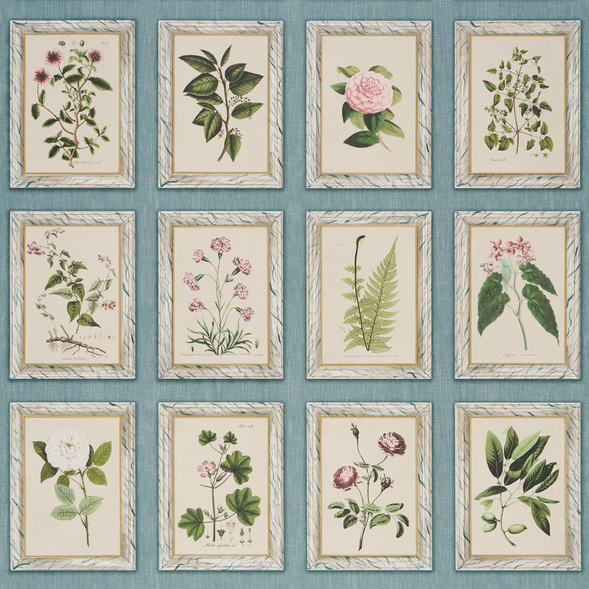 GARDEN-S-TRUST-PORCELAIN-BLUE-SCHUMACHER-5018312 - Schumacher Wallpapers