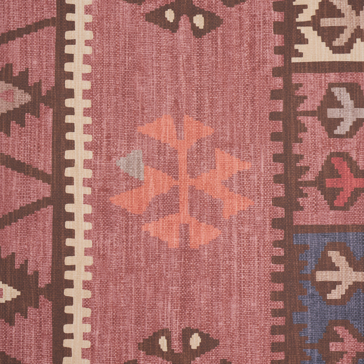 Sahane - Faded Rust - Schumacher 5018322 Wallpaper - Schumacher Wallpaper