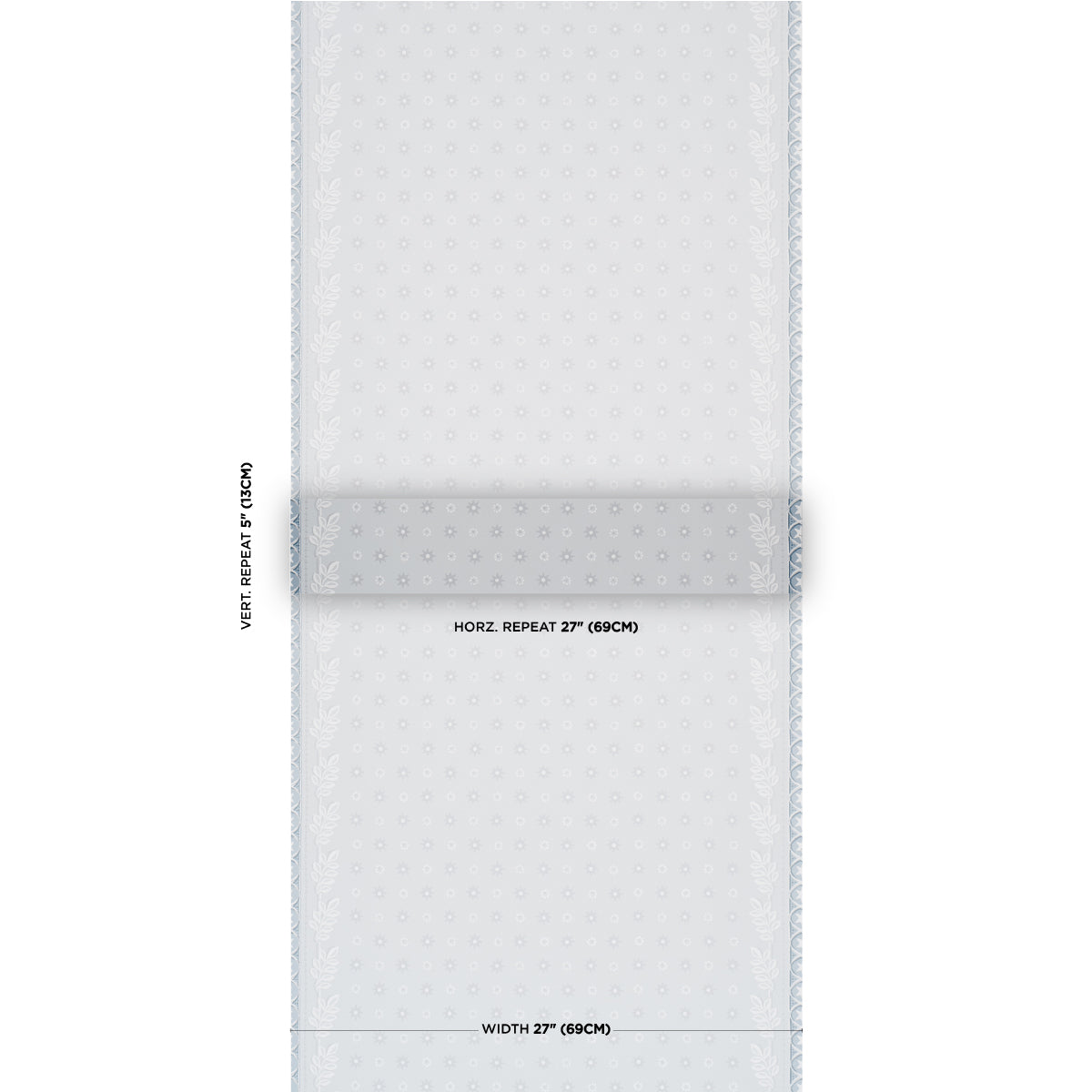 Astor - Blue - Schumacher 5018422 Wallpaper - Schumacher Wallpaper