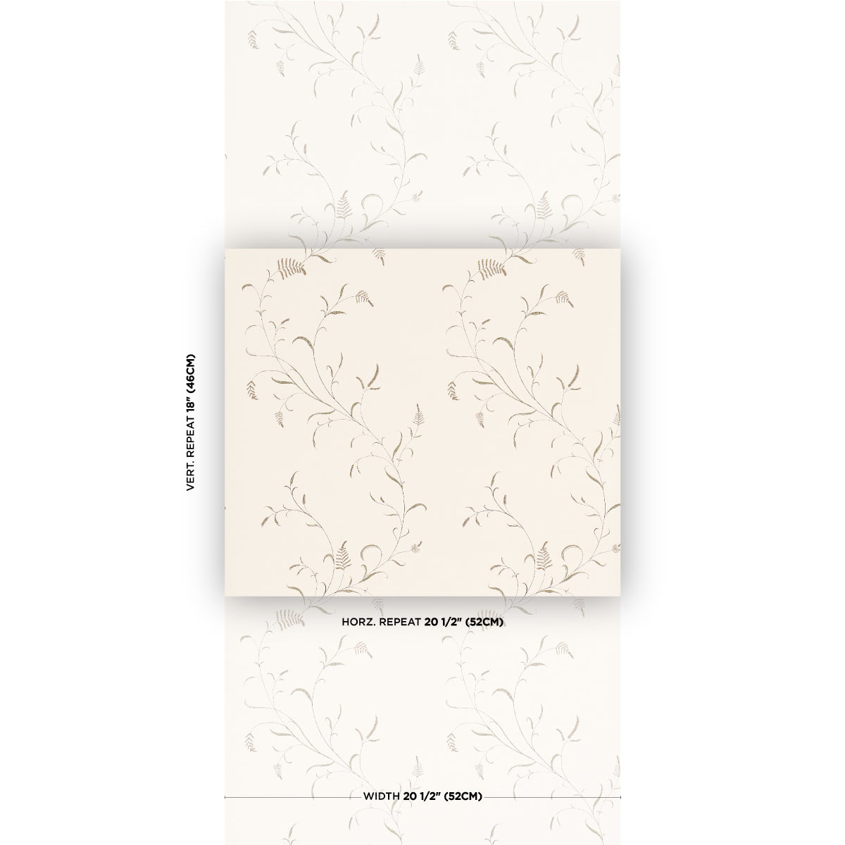 Winding Wheat - Neutral - Schumacher 5018430 Wallpaper - Schumacher Wallpaper