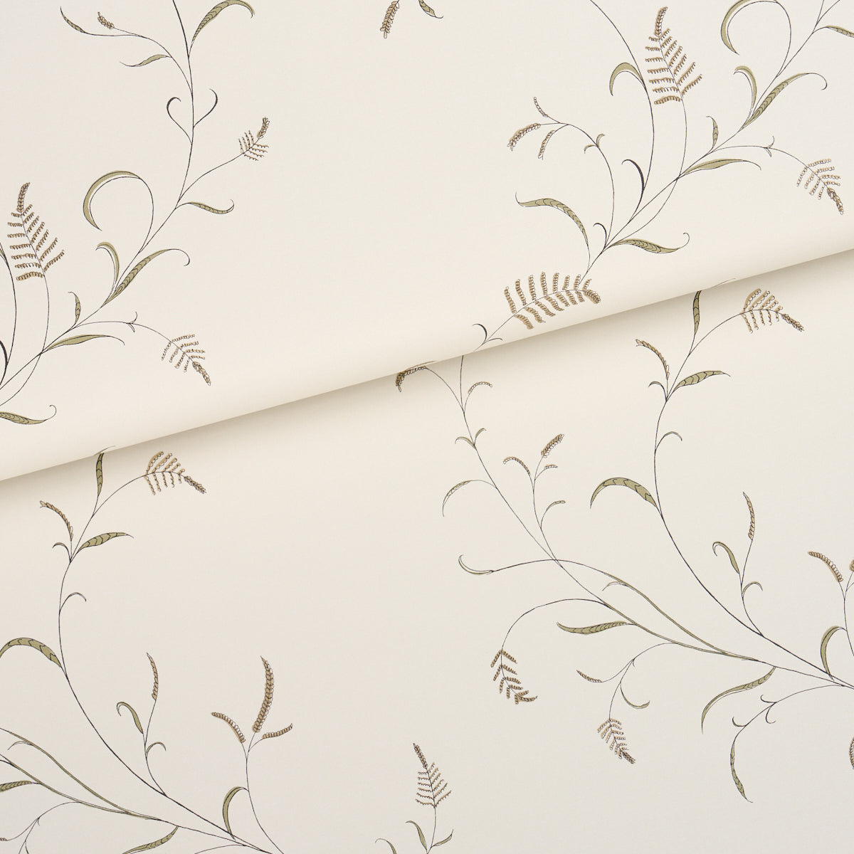 Winding Wheat - Neutral - Schumacher 5018430 Wallpaper - Schumacher Wallpaper