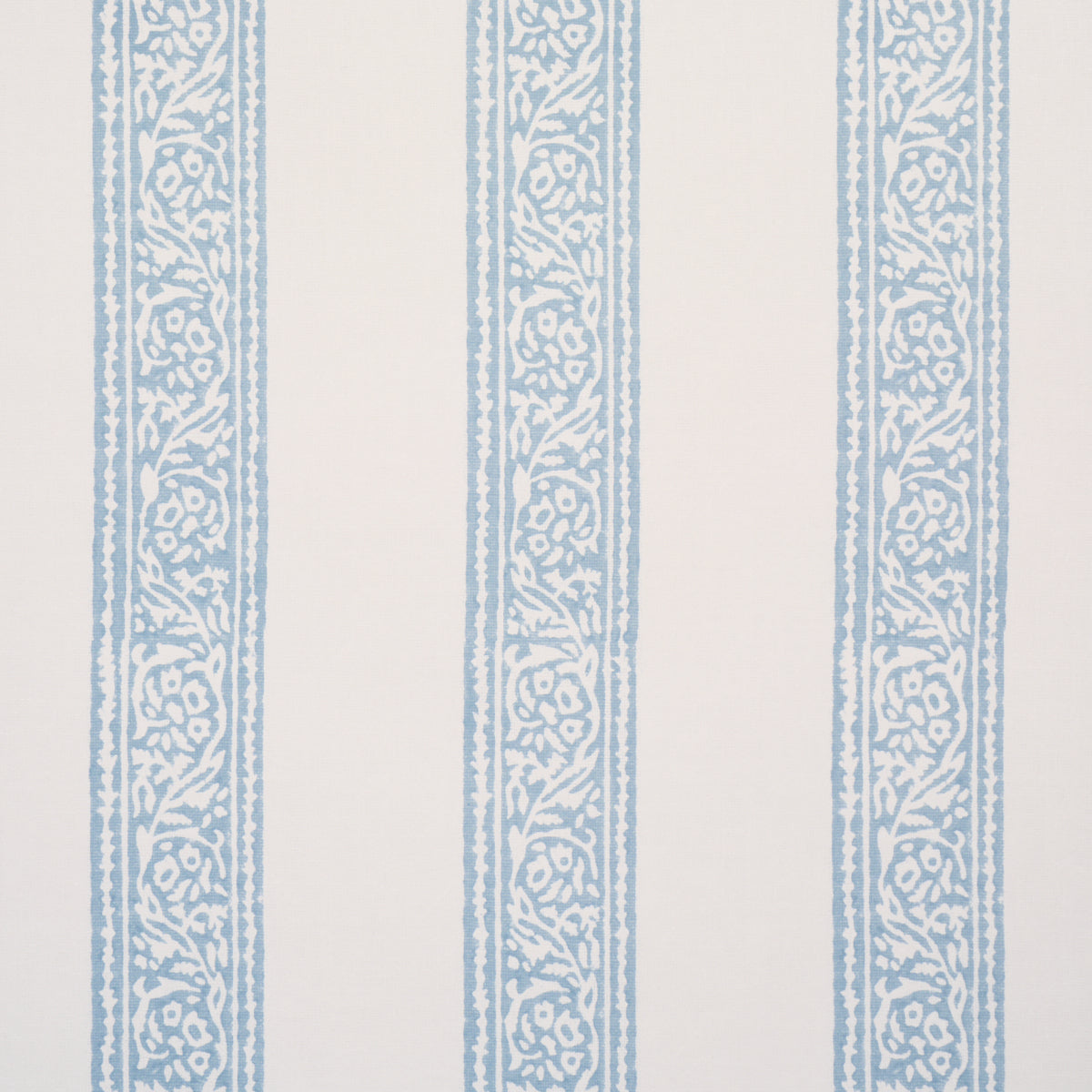 Schumacher Mahdavi Stripe wallpaper in Sky, 5018450 — view 3 - Schumacher Wallpaper