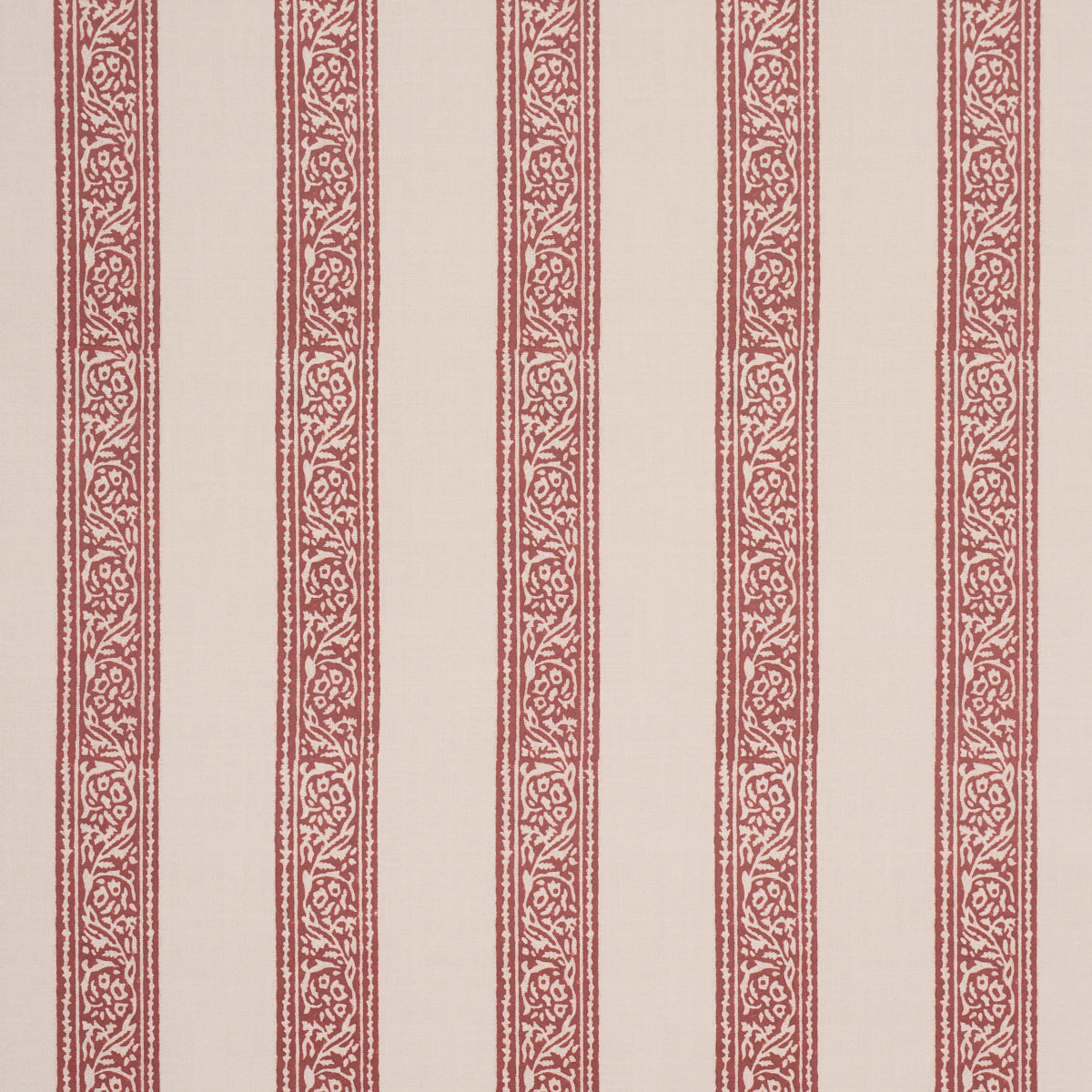 Schumacher Mahdavi Stripe wallpaper in Red, 5018452 - Schumacher Wallpaper