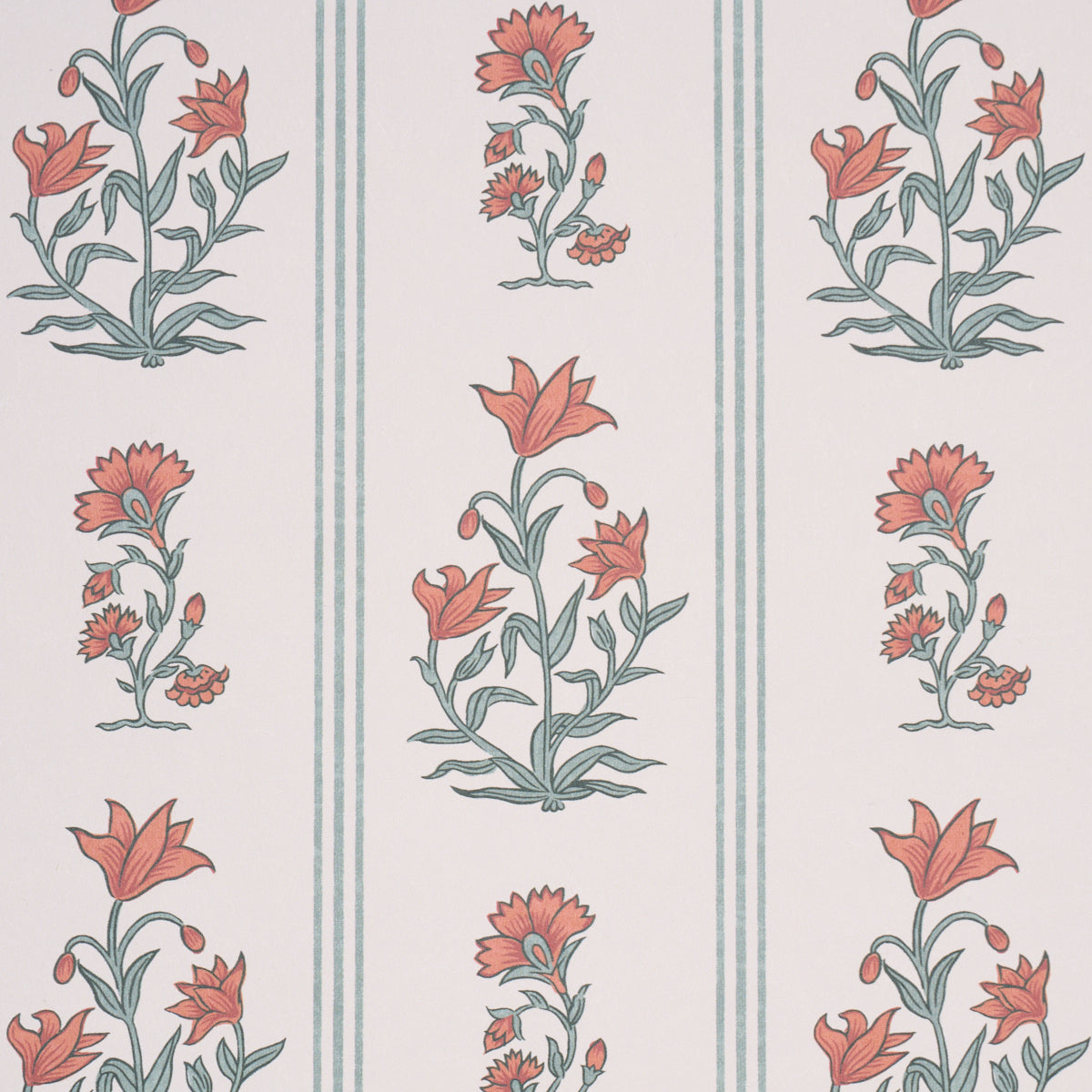 Schumacher Ellora wallpaper in Spice, 5018471 — view 3 - Schumacher Wallpaper