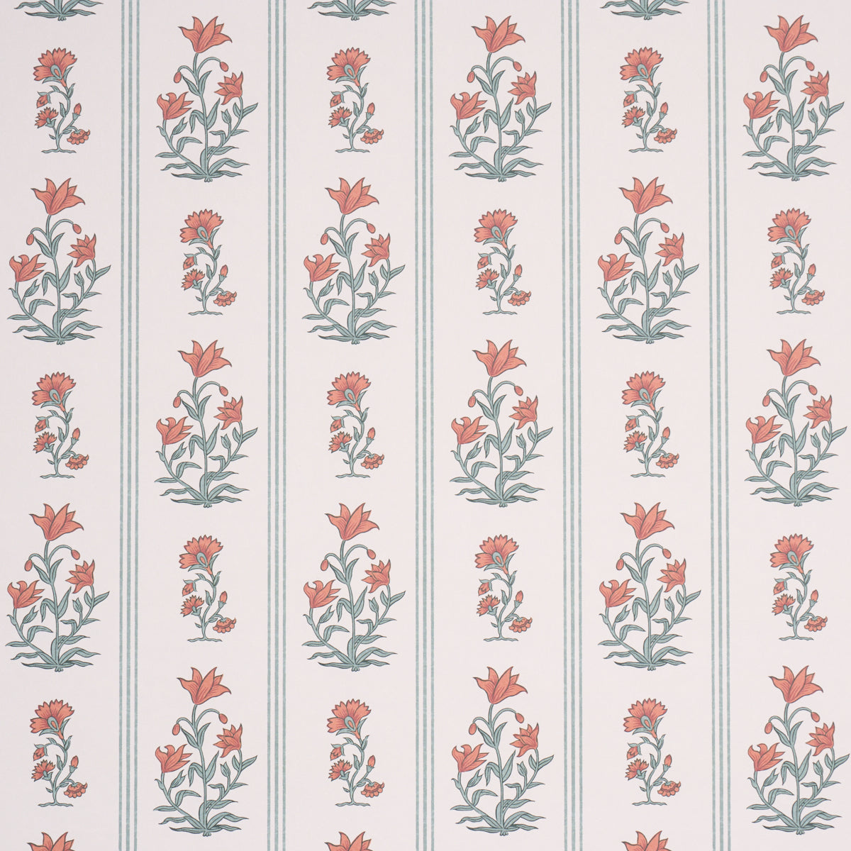Schumacher Ellora wallpaper in Spice, 5018471 - Schumacher Wallpaper