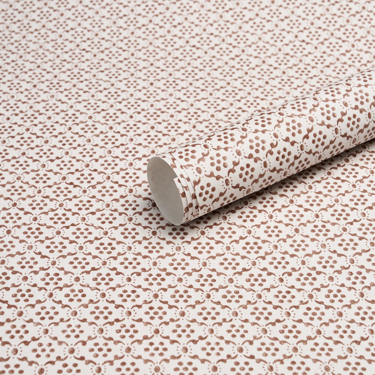 Schumacher Laksha wallpaper in Brown, 5018480 — view 4 - Schumacher Wallpaper