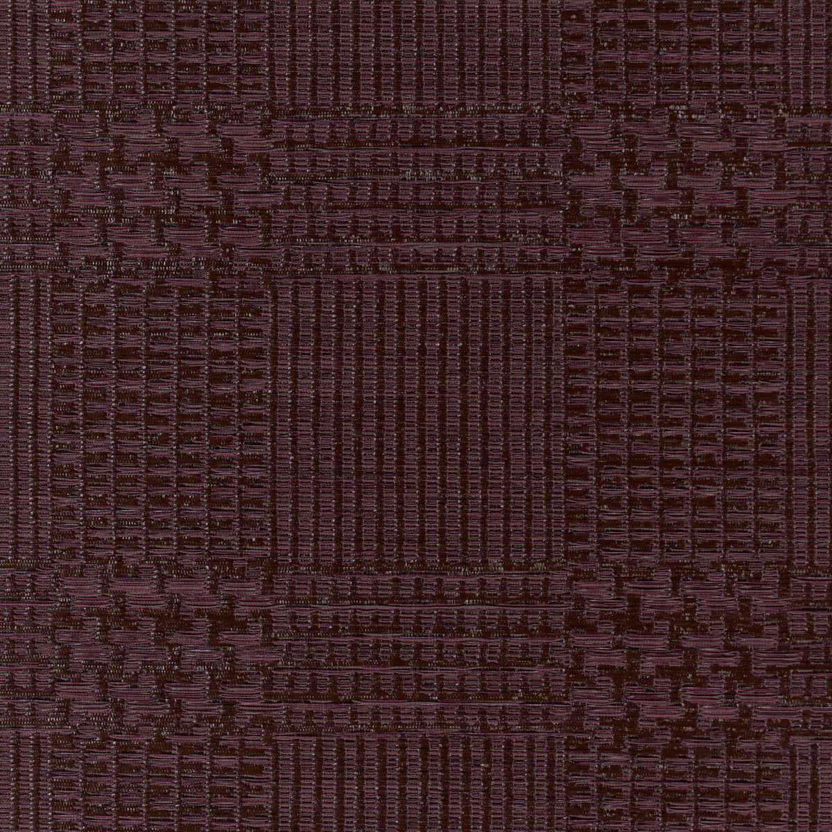 Schumacher Fuzzy Plaid wallpaper in Merlot, 5018581 — view 4 - Schumacher Wallpaper