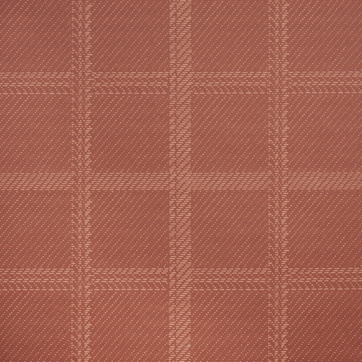 Schumacher Vibrato Plaid wallpaper in Terracotta, 5018612