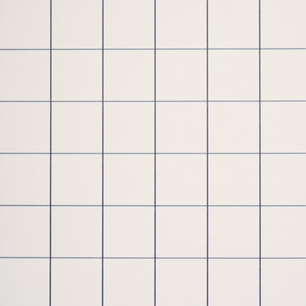Schumacher Woodman Check wallpaper in Indigo, 5018703