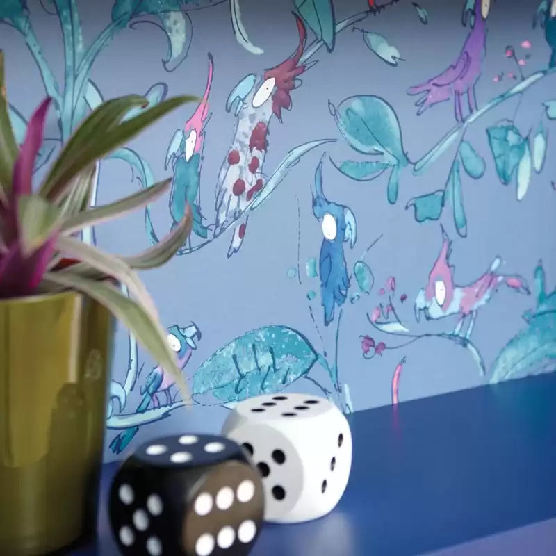 Zagazoo Cockatoos - Osborne & Little - W6060-01 Wallcovering