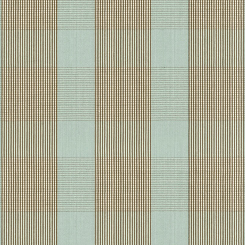AVON-GINGHAM-PLAID-MOCHA-AQUA-SCHUMACHER-63023