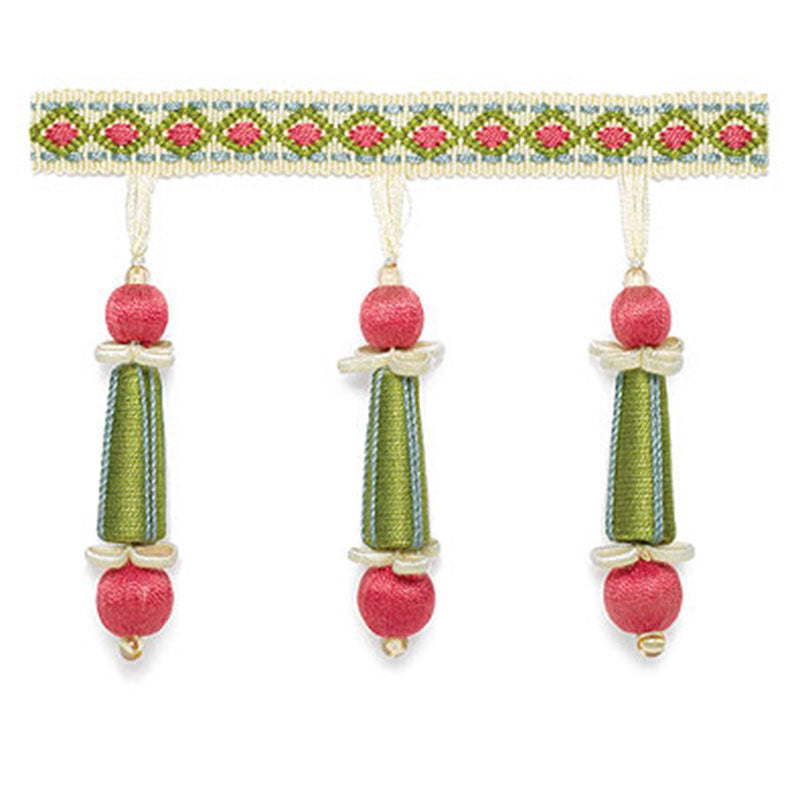ADDINGTON-MOLDED-TASSEL-FRINGE-BLOOM-SCHUMACHER-63281 - Schumacher Trim