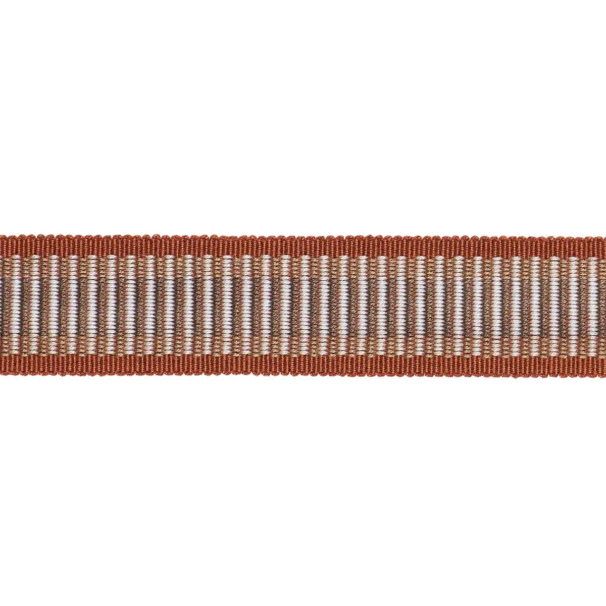 Litchfield Braid - Red - Schumacher 63338