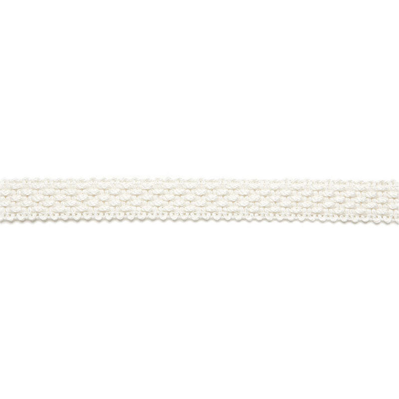 BERTRAND-LINEN-BRAID-BLANC-SCHUMACHER-65530 - Schumacher Recortar