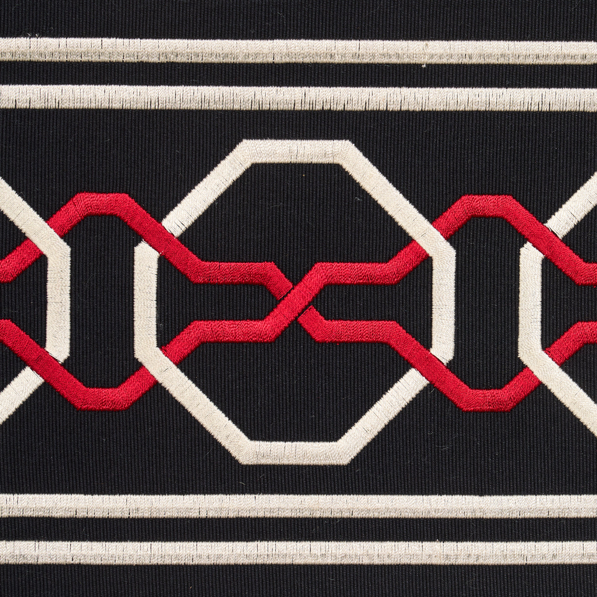 MALMAISON-TAPE-NOIR-RUBY-SCHUMACHER-66154 - Schumacher Trim