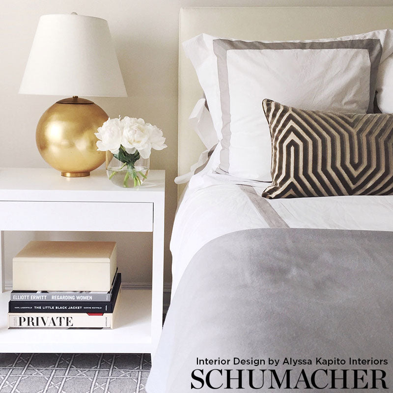 VANDERBILT-VELVET-DOVE-SCHUMACHER-66190 - Schumacher Fabric