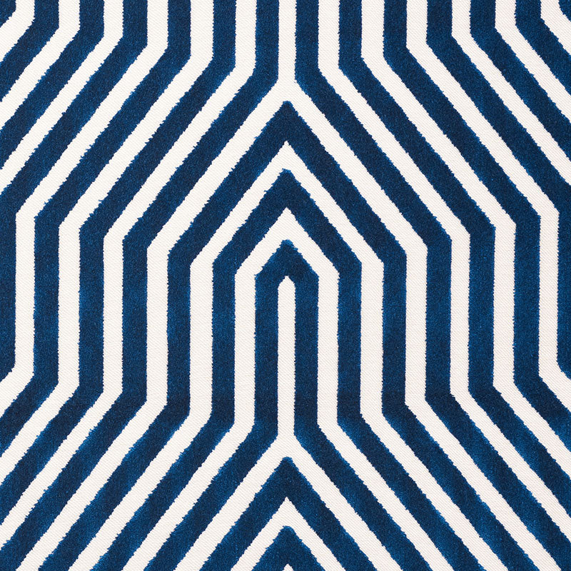 VANDERBILT-VELVET-BLEU-SCHUMACHER-66194 - Schumacher Fabric