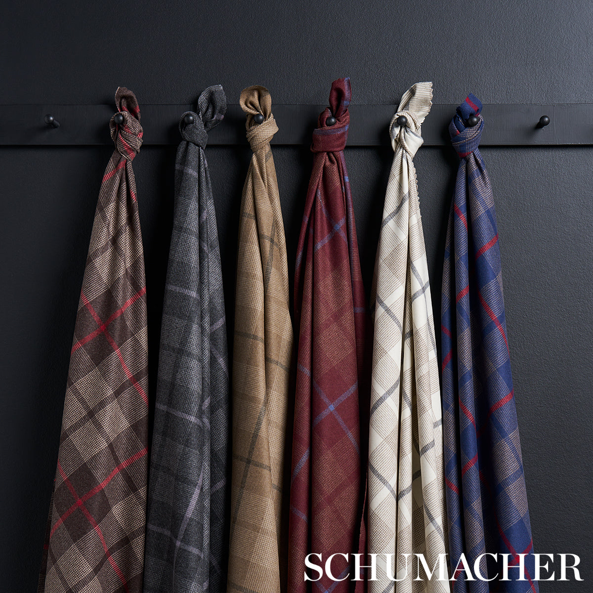 MONTANA-WOOL-PLAID-BUCKSKIN-SCHUMACHER-66660 - Schumacher Tela
