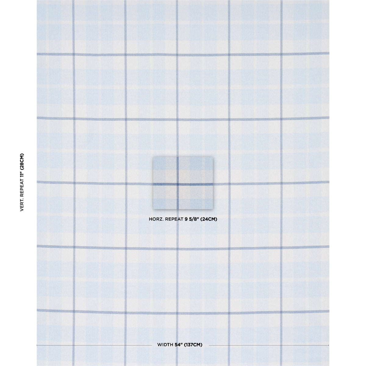 MONTANA-WOOL-PLAID-ARCTIC-SCHUMACHER-66667 - Schumacher Tela