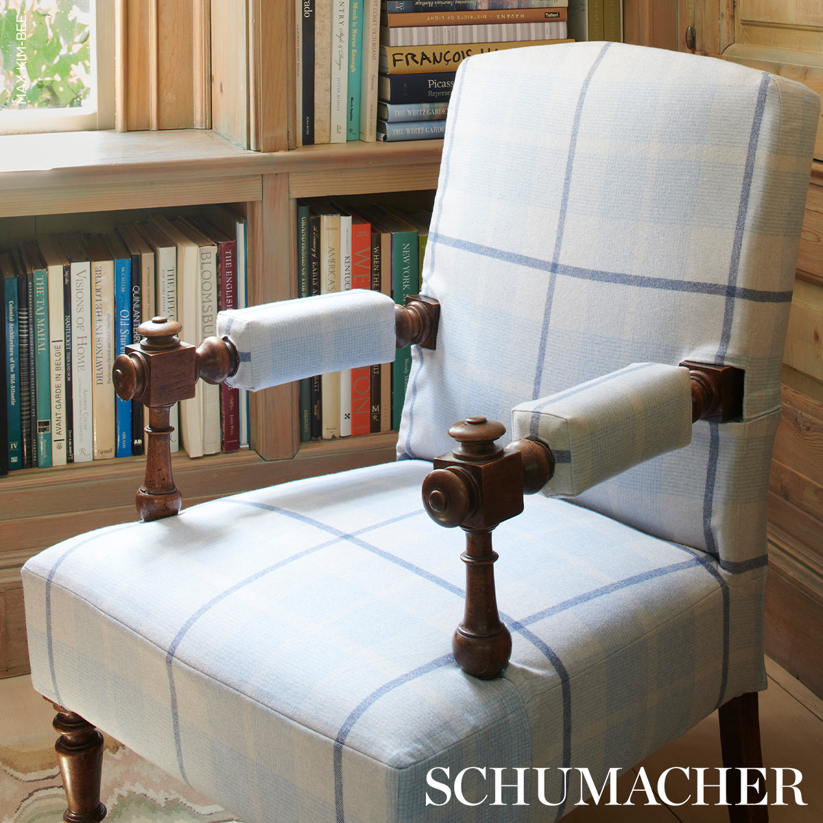 MONTANA-WOOL-PLAID-ARCTIC-SCHUMACHER-66667 - Schumacher Tela